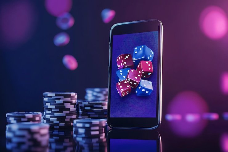 Tampilan permainan Wild Fireworks di aplikasi mobile subnautica dengan gulungan slot dan tombol putar yang jelas